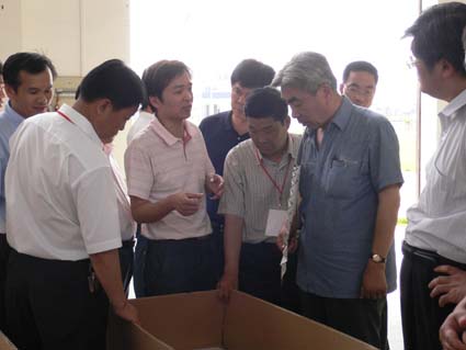 建設部領導參觀神太公司
